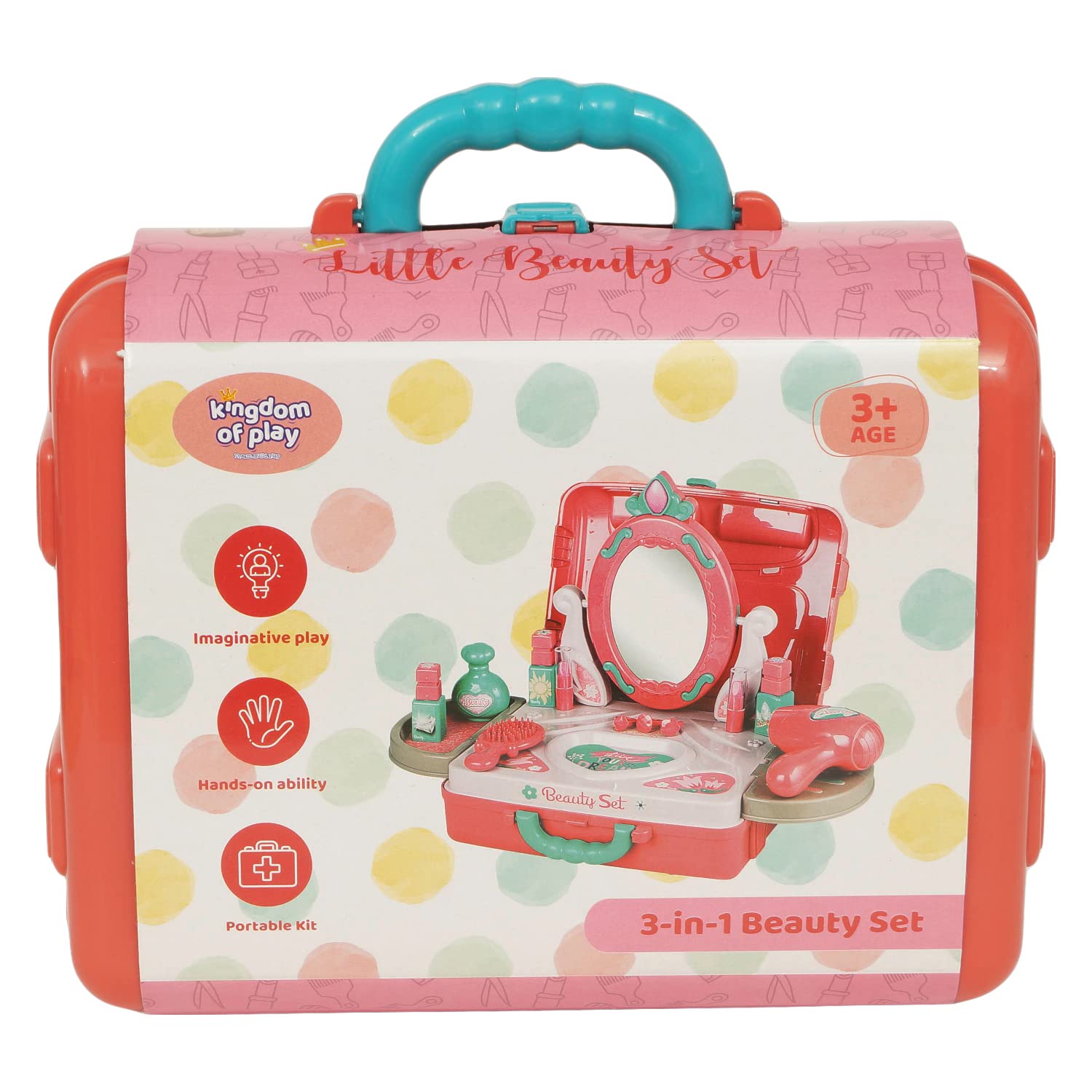 Buy 2-in-1 Beauty Set Briefcase for Kids, Portable Makeup and